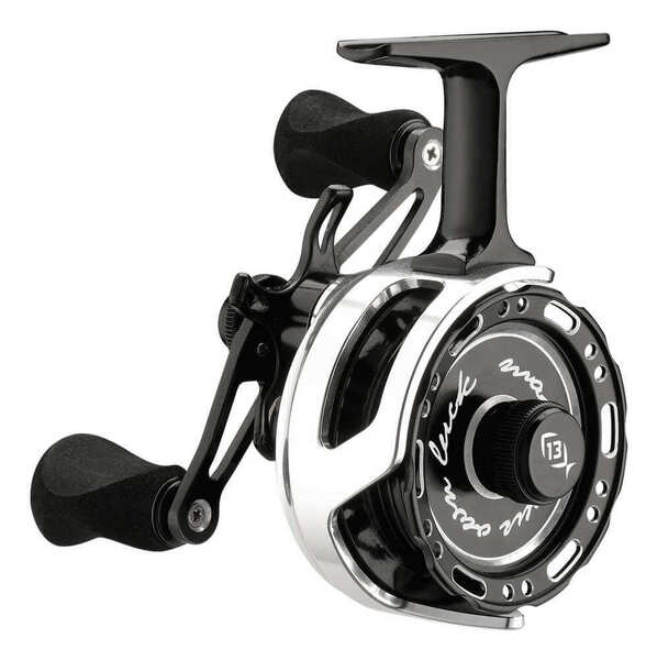 13 Fishing, 13 Fishing Black Betty 6061 Inline Ice Reel