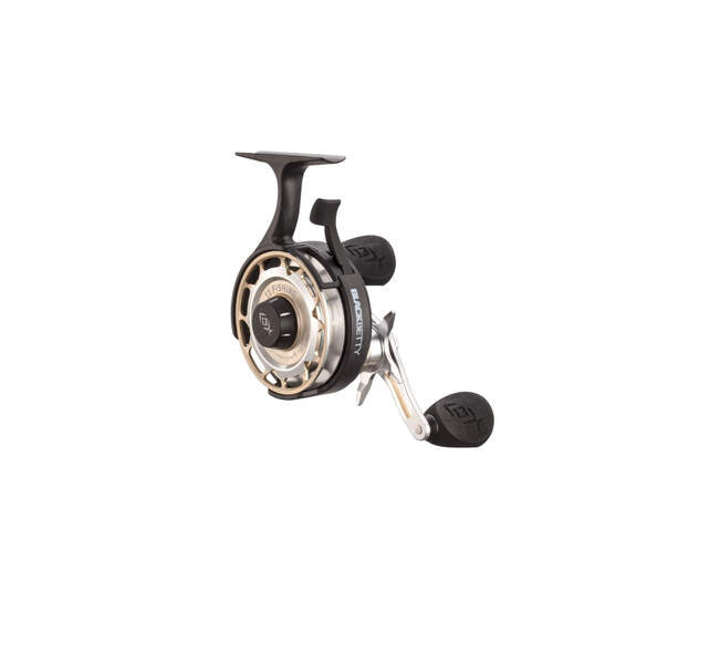 13 Fishing, 13 Fishing Black Betty Free Fall Carbon Inline Ice Reel