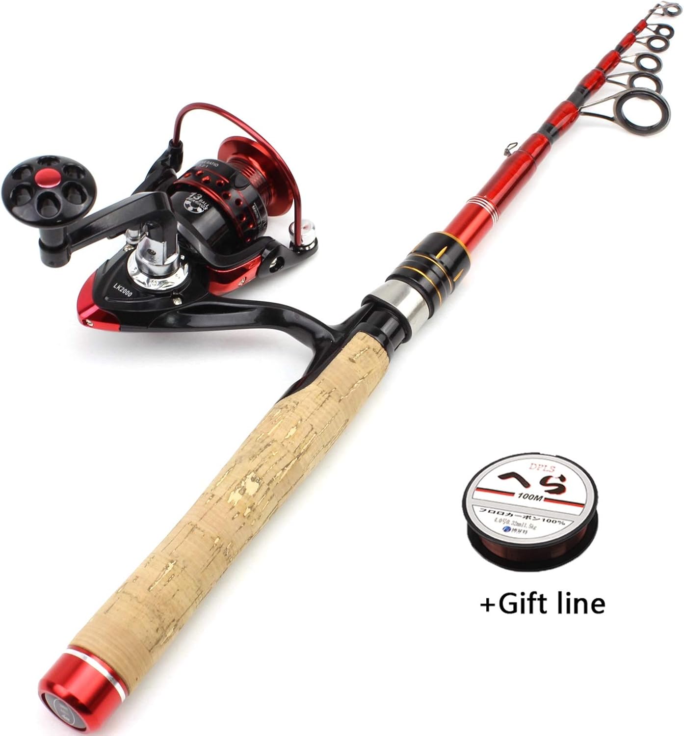 BRAND, CATEGORY, NHFUGRSUTRRRRR, ROD & REEL COMBOS, 2.1M Shrink Lure Fishing Rod Reel Set, High Carbon Spinning Portable Trout Rod with Fishing Reel and Rotating Fishing Reel Combination, Compact Bait Fishing Rod, Travel Fishing Tackle ZYHYD ()