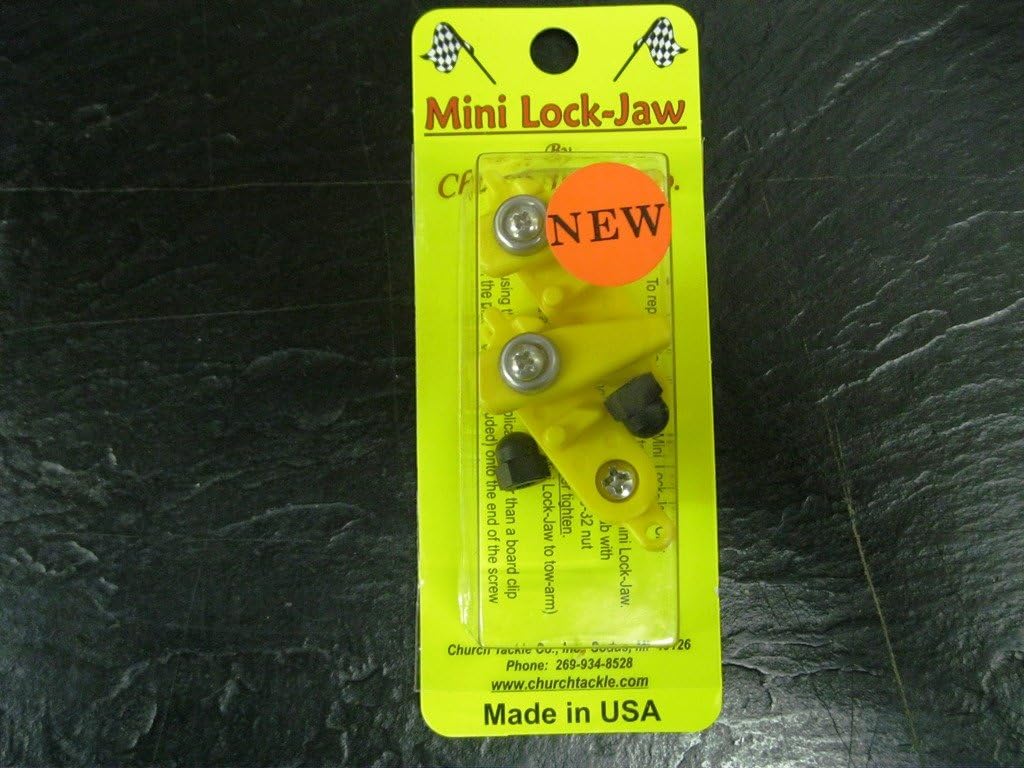 BRAND, CATEGORY, CHURCH TACKLE, SWIVELS & SNAPS, 40620 2260-0023 Mini Lock-Jaw Fishing Equipment,Yellow