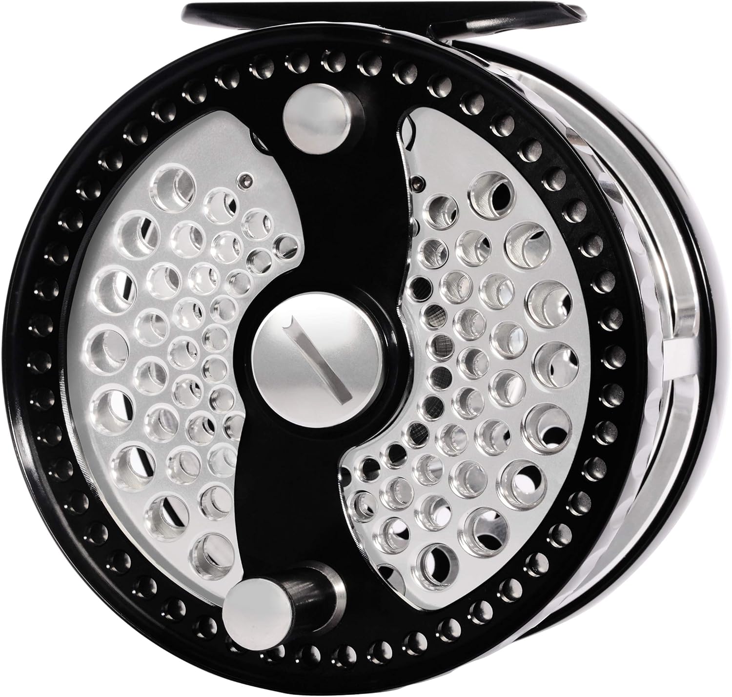 BRAND, CATEGORY, CHANNELMAY, REELS, Classic Fly Fishing Reel 5/7WT CNC Machined Aluminum Large Arbor Disc Drag System Salmon Fishing