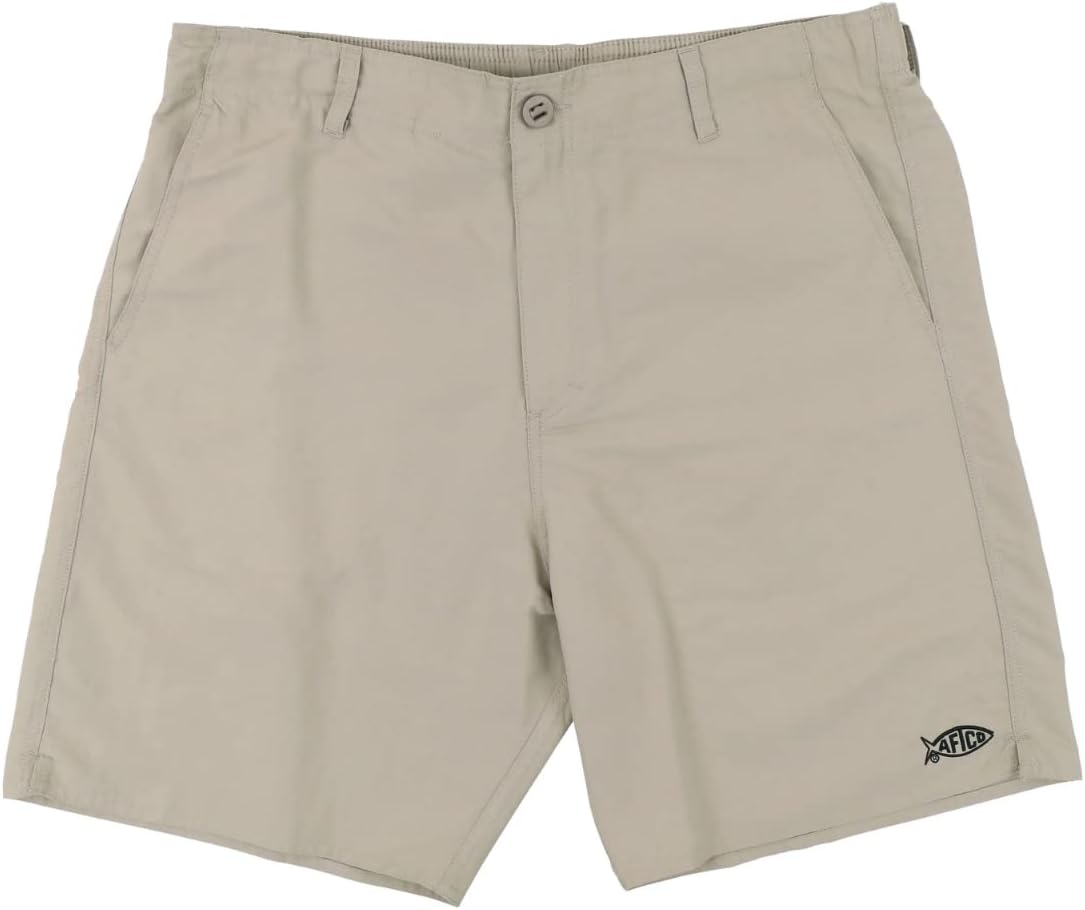 ACTIVE SHORTS, AFTCO, AFTCO, BRAND, CATEGORY, AFTCO Everyday Fishing Shorts - Khaki - 36