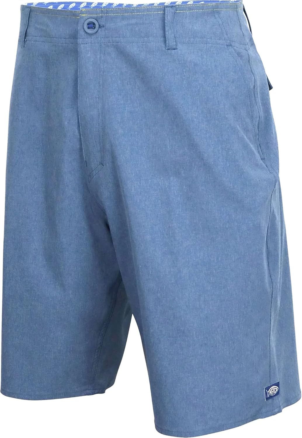 ACTIVE SHORTS, AFTCO, AFTCO, BRAND, CATEGORY, AFTCO Men's Cloudburst Fishing Shorts - 10" Inseam - Space Blue Heather - 40