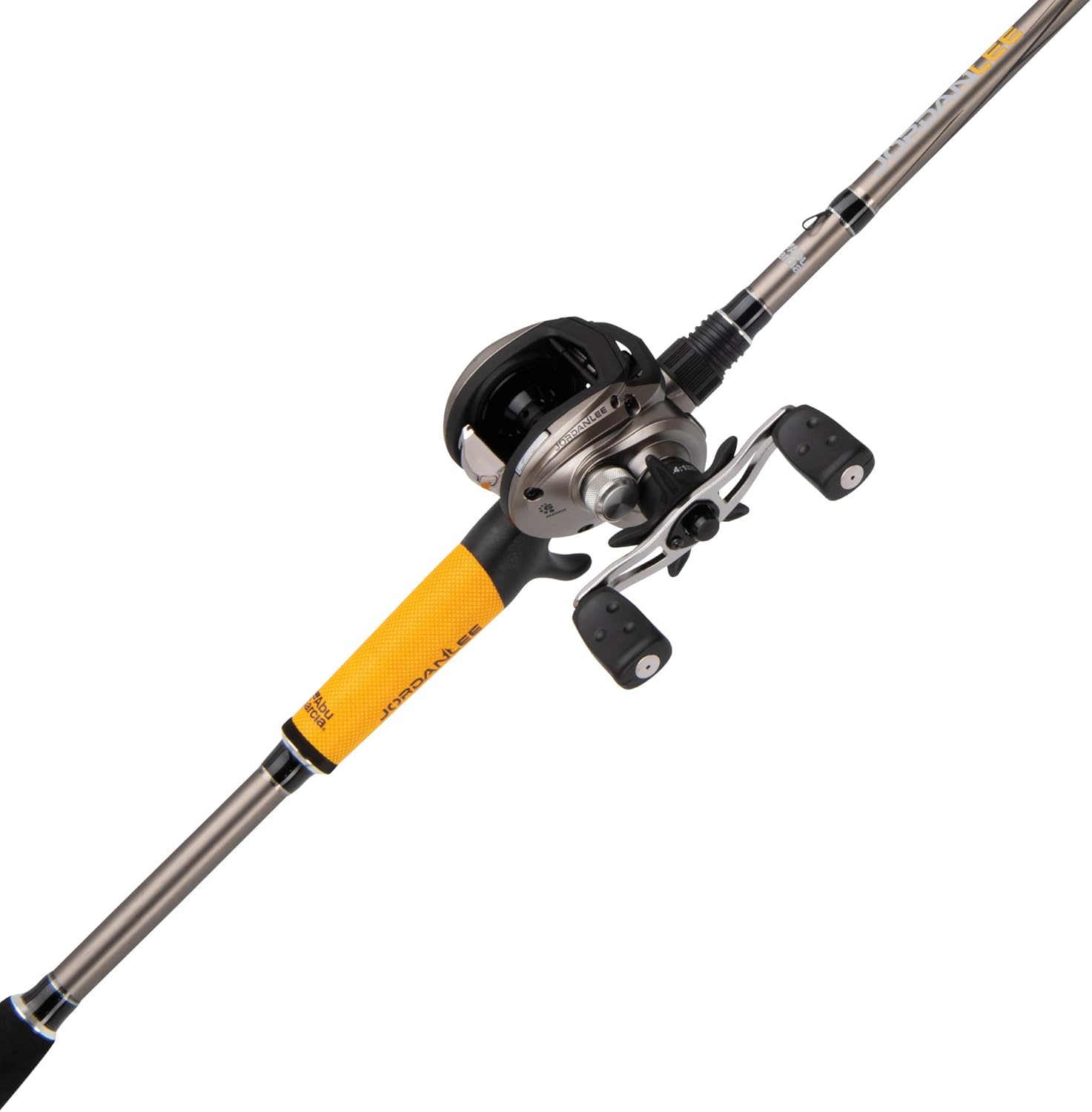 ABU GARCIA, BRAND, CATEGORY, ROD & REEL COMBOS, Abu Garcia Jordan Lee Low Profile Baitcast Reel and Fishing Rod Combo