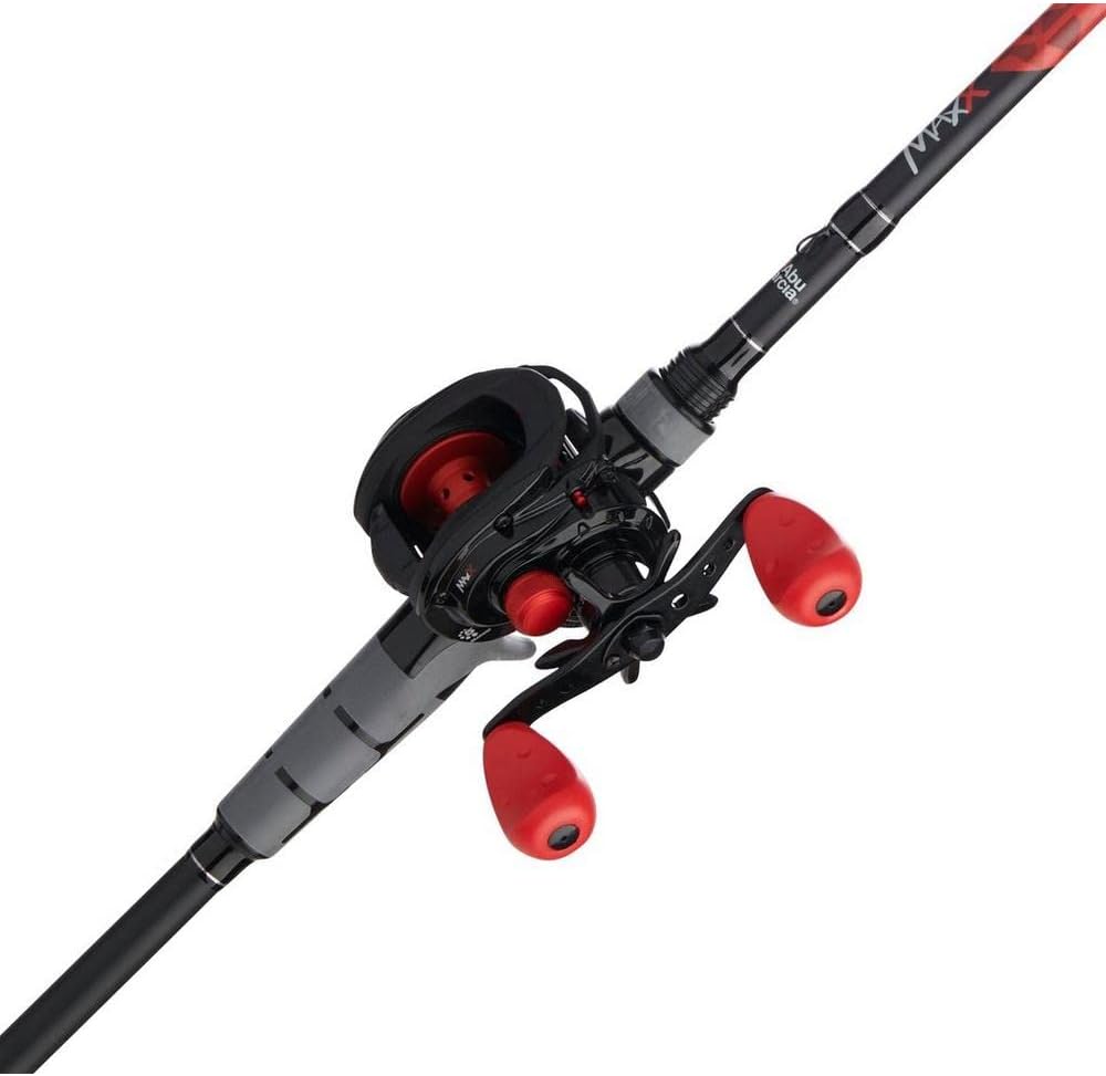 ABU GARCIA, BRAND, CATEGORY, ROD & REEL COMBOS, Abu Garcia Max X Low Profile Baitcast Combo