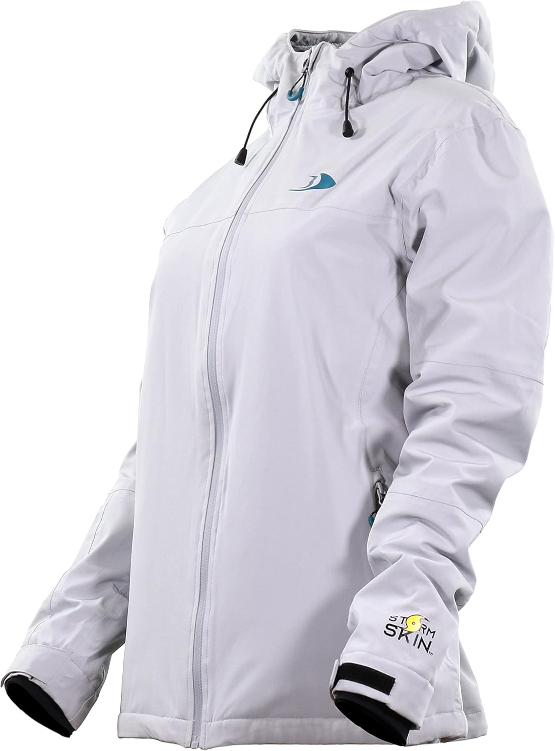 BLACKFISH, BLACKFISH, BRAND, CATEGORY, JACKETS, BLACKFISH StormSkin Squall Full Zip Jacket, X-Large, Grey/Teal