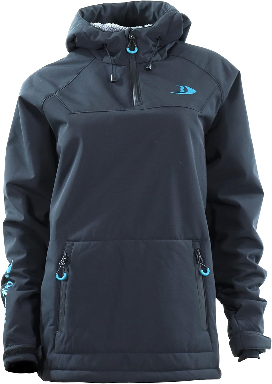 BLACKFISH, BLACKFISH, BRAND, CATEGORY, SOFTSHELL JACKETS, BLACKFISH Women's Squall Quarter Zip Softshell Pullover