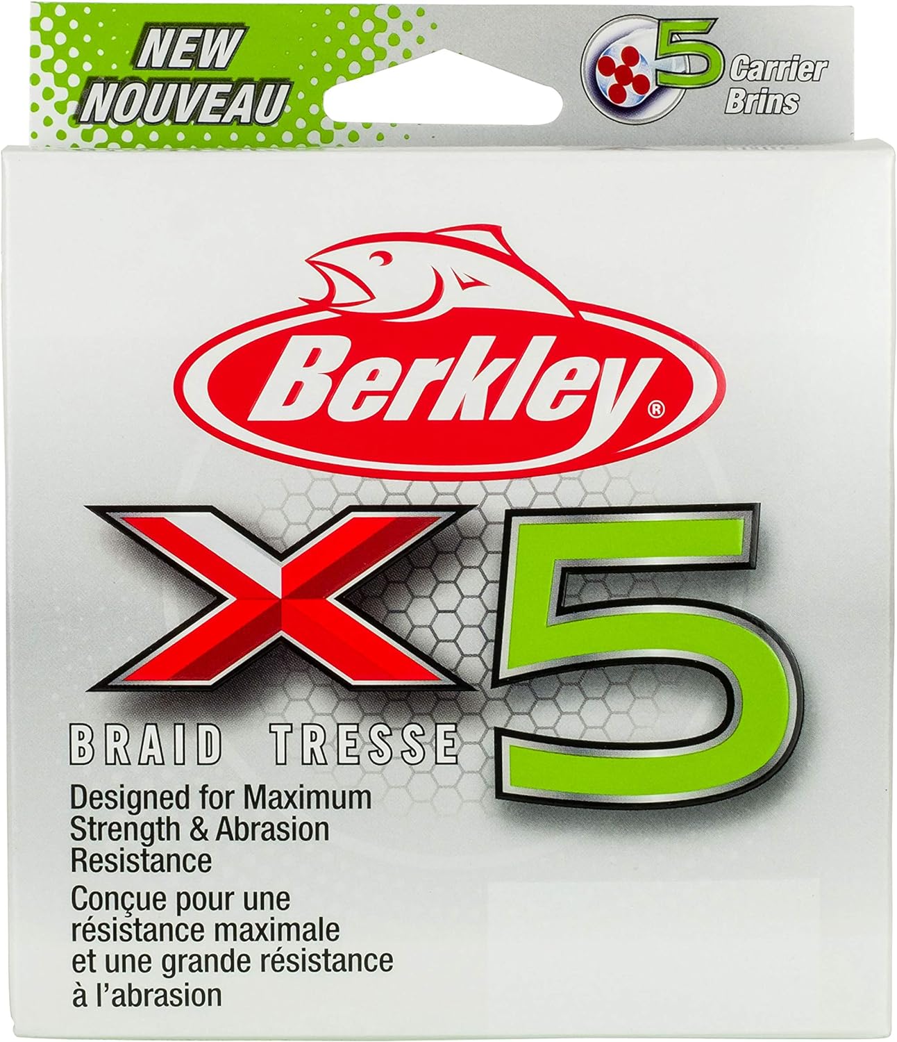 BERKLEY, BRAIDED LINE, BRAND, CATEGORY, Berkley x5 Braid Fishing Line