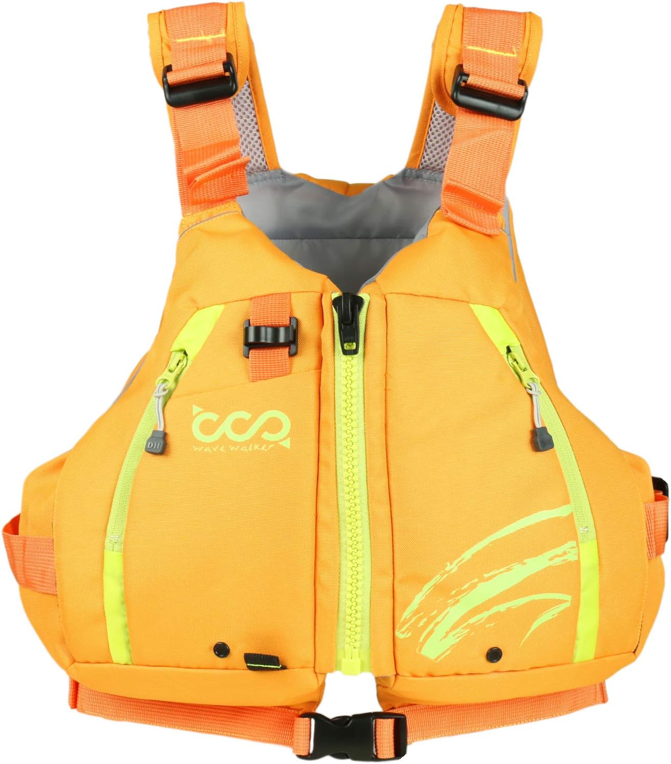 BOGLIA, BRAND, CATEGORY, LIFE JACKETS & VESTS, Boglia Swim Vest Adult Crash Protection for Water Sport PVC Foam Touring Kayaking Whitewater Stand Up Paddle Boarding Fishing with Big Size Waterproof Bag