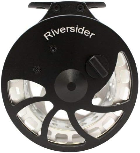 BRAND, CATEGORY, REELS, RIVERSIDER, Centerpin Float Reel 4 1/4" Black and Silver