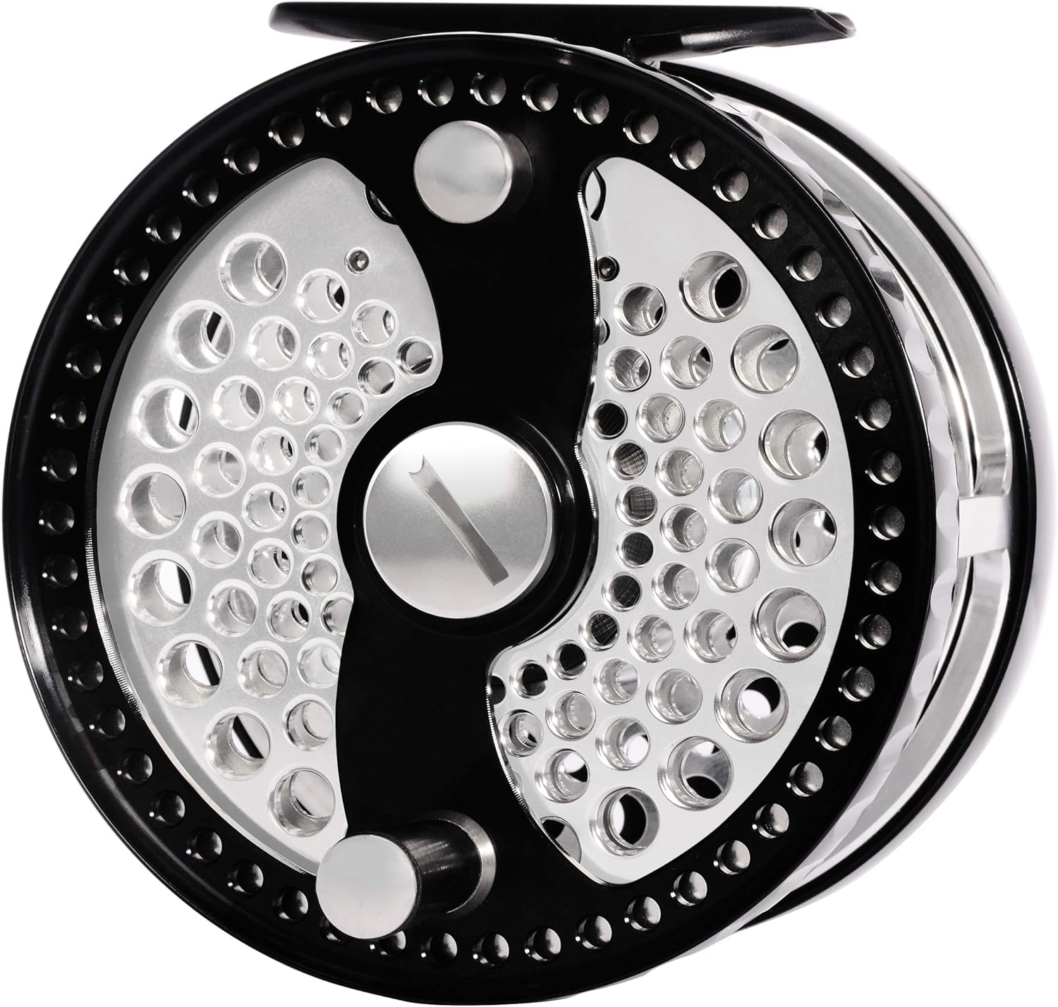 BRAND, CATEGORY, CHANNELMAY, REELS, Classic Fly Fishing Reel 5/7WT CNC Machined Aluminum Large Arbor Disc Drag System Salmon Fishing