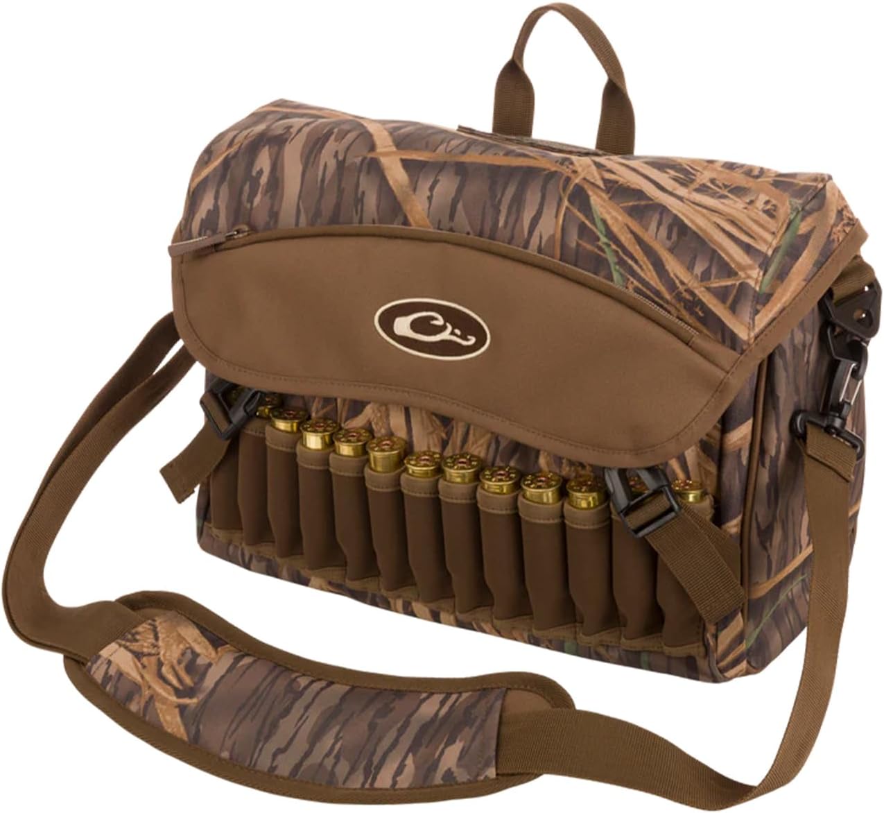 BRAND, CATEGORY, DRAKE WATERFOWL, HUNTING BAGS, DRAKE Durable Water-Resistant Versatile Waterfowl Hunting Everyday Carry Shoulder Bag 2.0 w/Adjustable Strap - 13"Lx9"Hx5"D