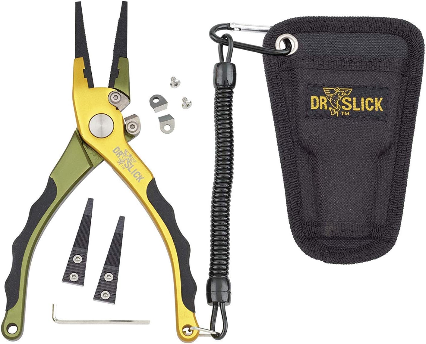 BRAND, CATEGORY, DR. SLICK, PLIERS & HOOK REMOVERS, Dr. Slick Squall Fishing Plier, 7-1/2", Aluminum Frame, with Tungsten Carbide Cutters