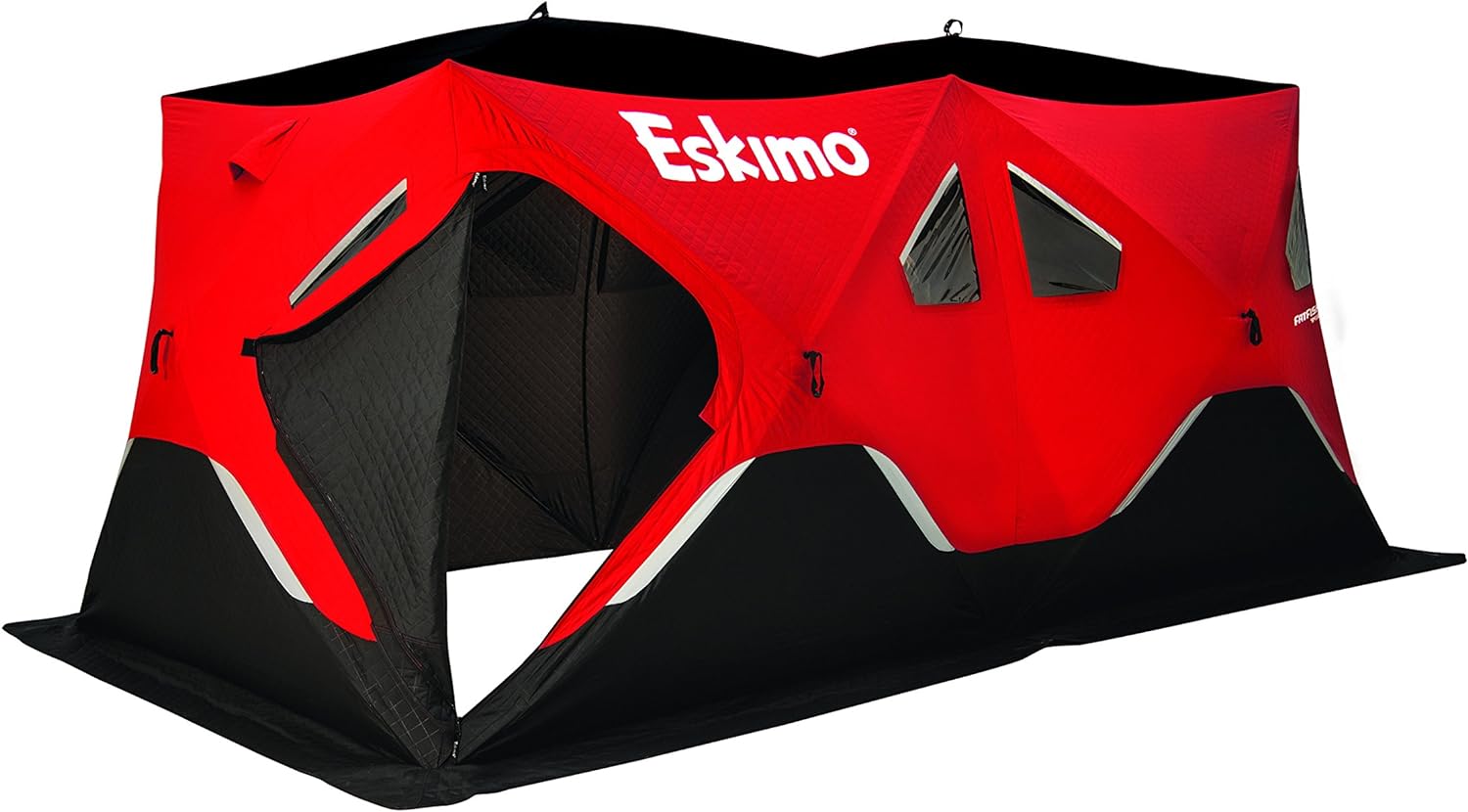 BRAND, CATEGORY, ESKIMO, SHELTERS, Eskimo FatFish 9416i Insulated Portable Pop-Up Ice Fishing Shelter, 7-9 Person