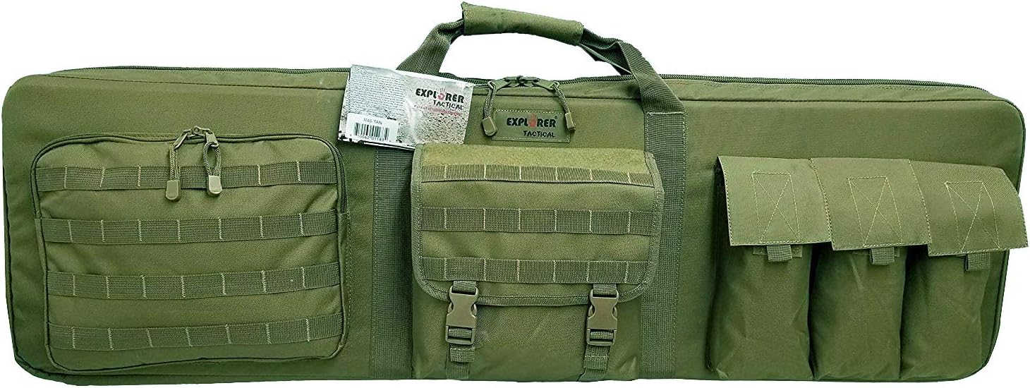 BRAND, CATEGORY, EXPLORER, SOFT RIFLE CASES, Explorer 3 Rifles Weapon Case (46" x 13.50-Inch)