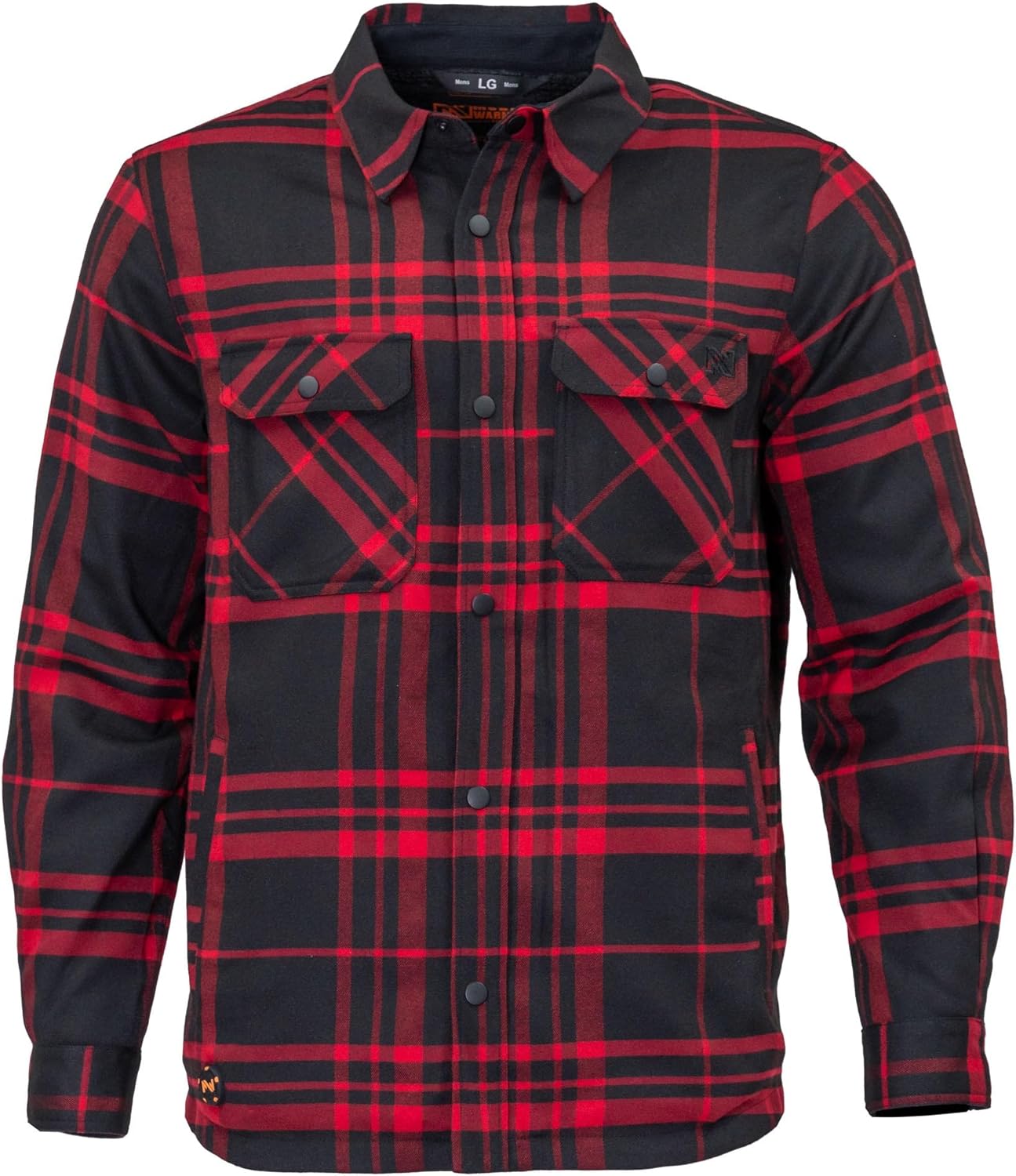 BRAND, CATEGORY, FIELDSHEER, HUNTING, Fieldsheer MWMJ53010623 Flannel Heated Jacket Men's 7.4V BLK/RED 2X