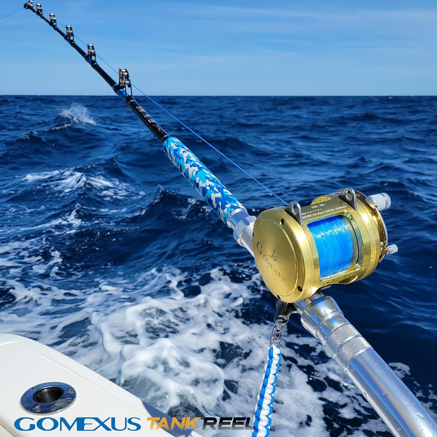 BRAND, CATEGORY, GOMEXUS, GOMEXUS, REELS, GOMEXUS Trolling Reel,Conventional Reels Saltwater for Tuna Sailfish Swordfish Deep Sea Fishing Reel