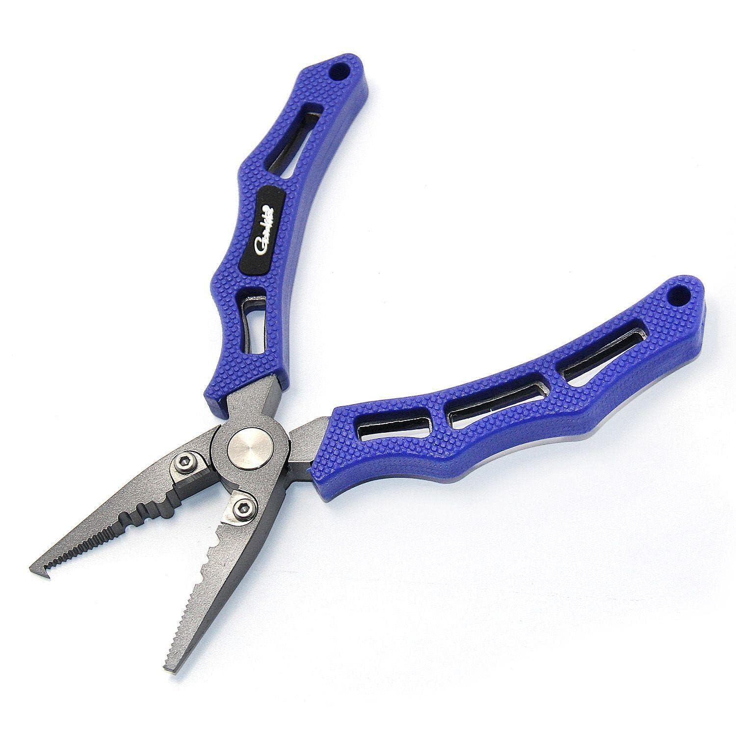 BRAND, CATEGORY, GAMAKATSU, PLIERS & HOOK REMOVERS, Gamakatsu P002 Fishing Pliers, Stainless 6" (1-Pack)