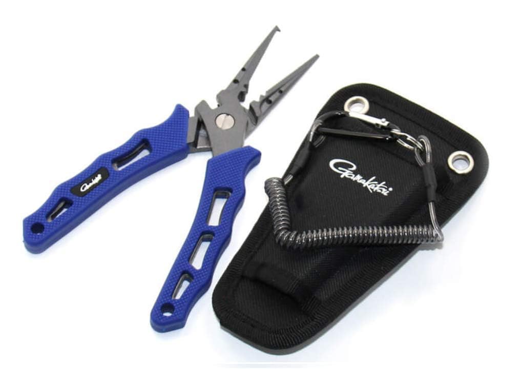 BRAND, CATEGORY, GAMAKATSU, PLIERS & HOOK REMOVERS, Gamakatsu P003 Fishing Pliers, Stainless 7" (1-Pack)