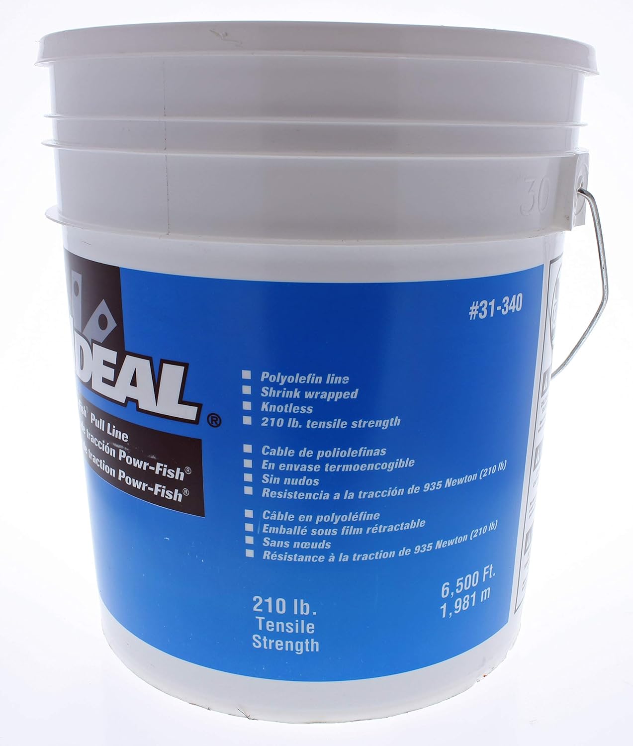 BRAND, CATEGORY, FISHING LINE, IDEAL, Ideal Industries, Inc. 31-340 Powr-Fish Pull-Line