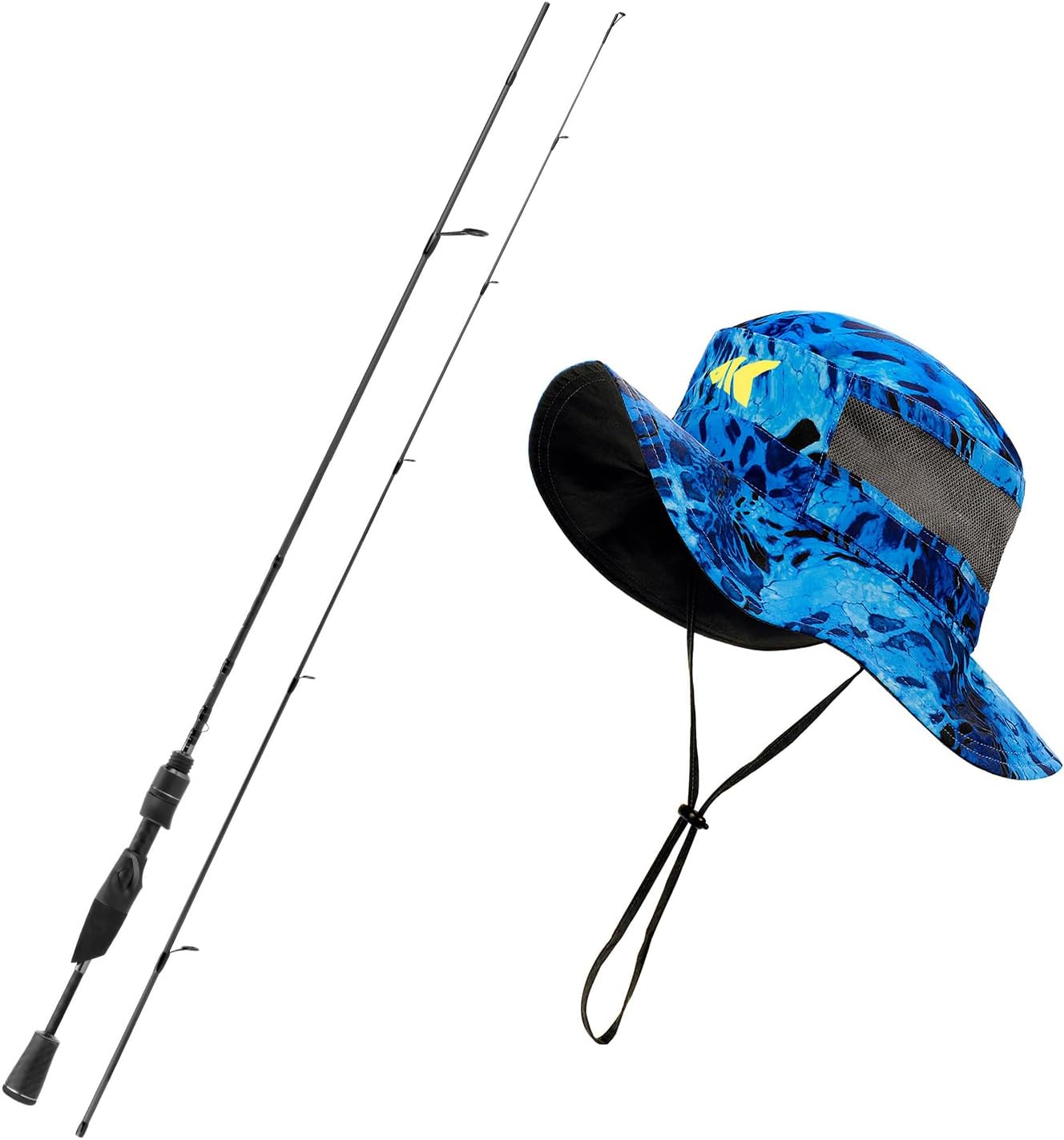 BRAND, CATEGORY, FISHING HATS, KASTKING, KastKing Sol Armis UPF 50 Boonie Hat & Kestrel Fishing Rod