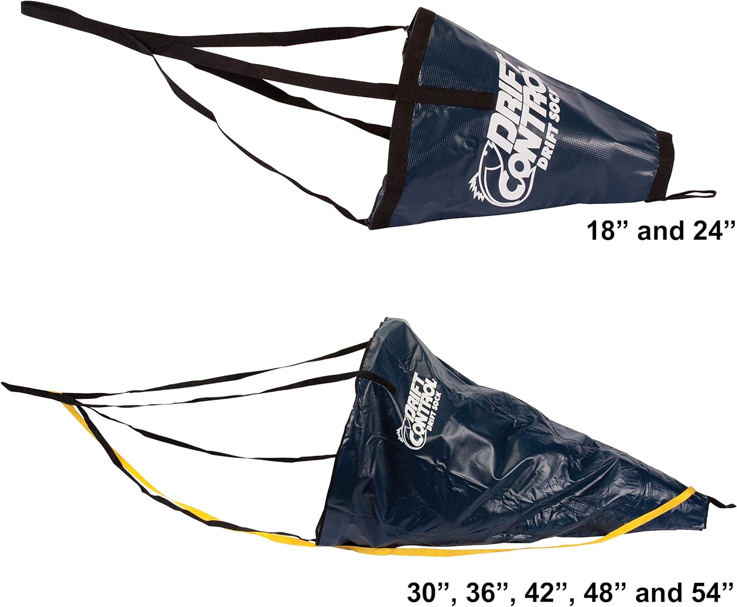 ANCHORS, BRAND, CATEGORY, LINDY, Lindy Drift Control Drift Sock Boat Bag Parachute Drift Anchor for Fishing Boat