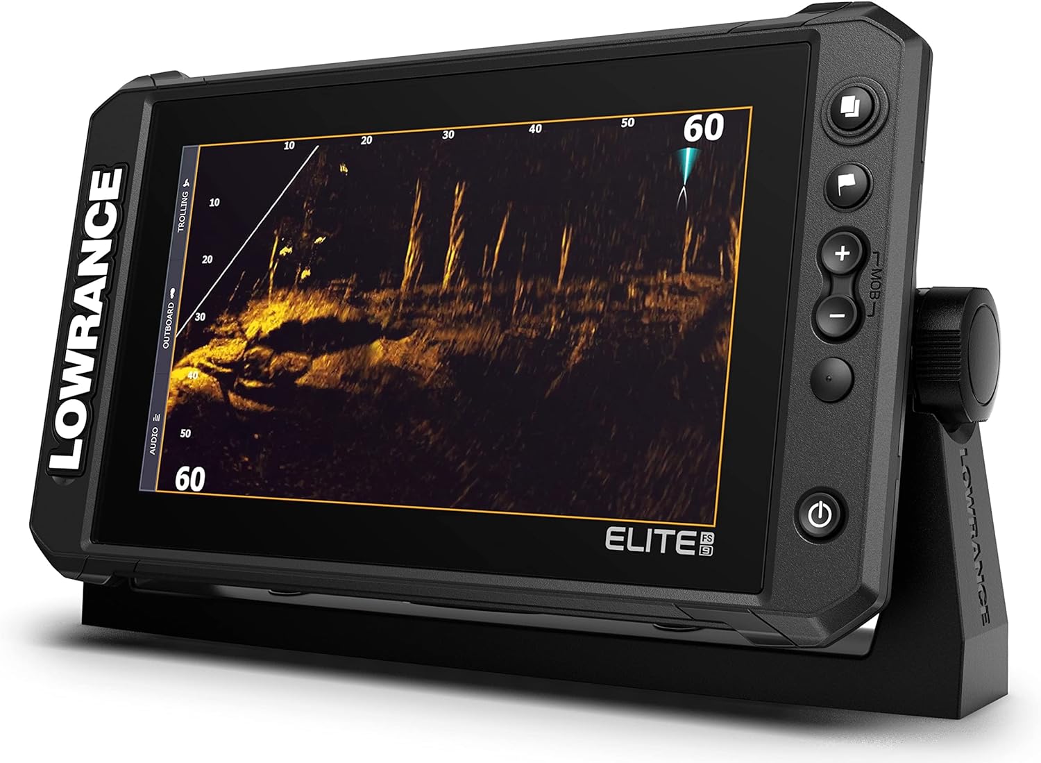 BRAND, CATEGORY, FISH FINDERS & DEPTH FINDERS, LOWRANCE, Lowrance Elite FS 7 Fish Finder with Active Imaging 3-in-1 Transducer, Preloaded C-MAP Contour+ Charts