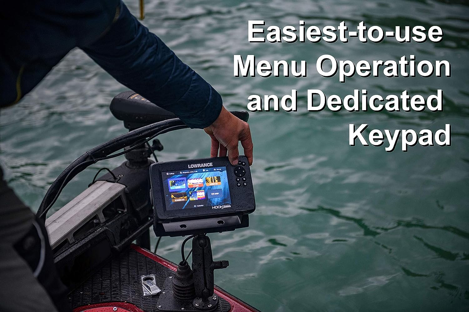 BRAND, CATEGORY, FISH FINDERS & DEPTH FINDERS, LOWRANCE, Lowrance Hook Reveal 5 Inch Fish Finders with Transducer, Plus Optional Preloaded Maps