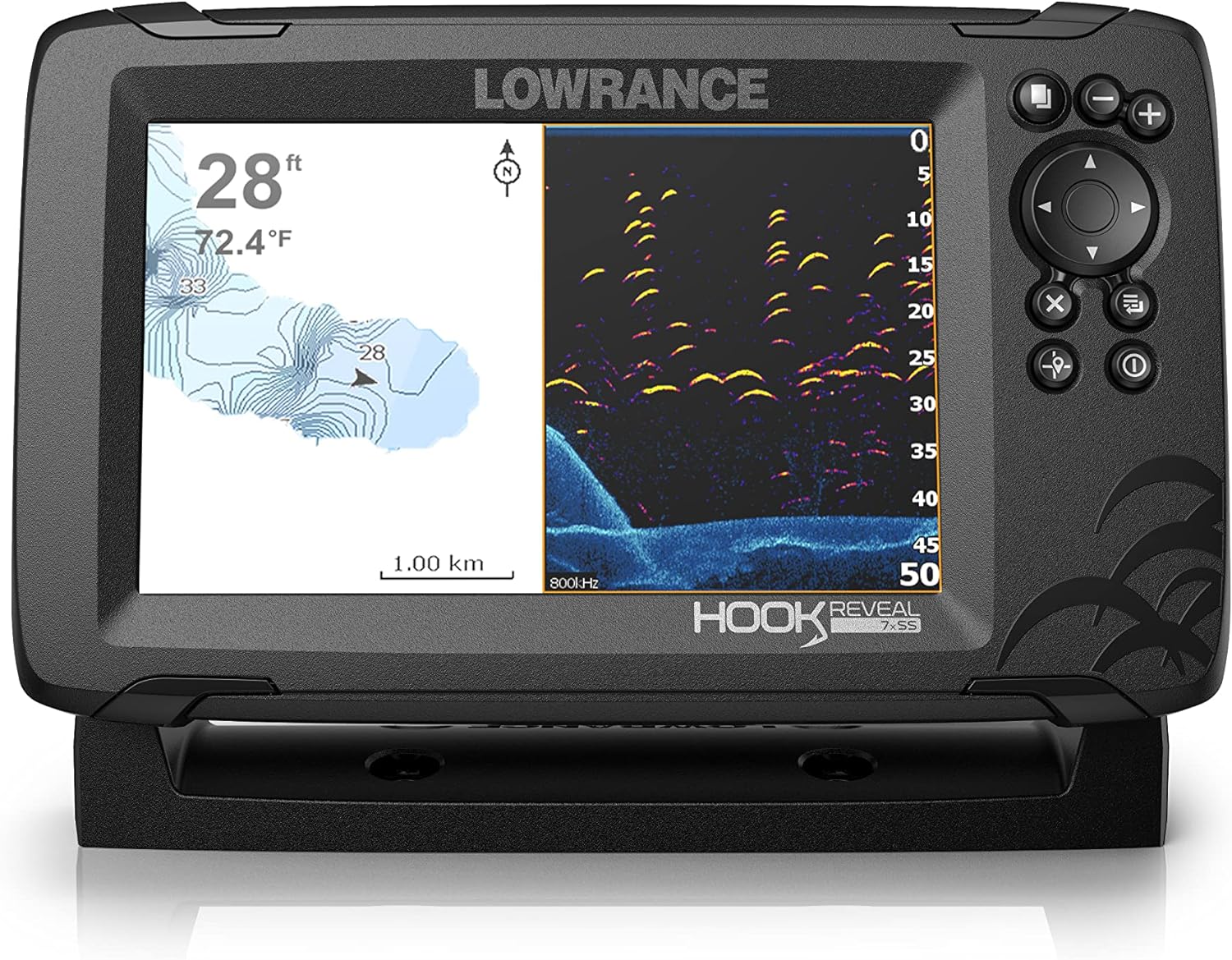 BRAND, CATEGORY, FISH FINDERS & DEPTH FINDERS, LOWRANCE, Lowrance HOOK Reveal 5", 7" and 9" Fish Finders with Transducers