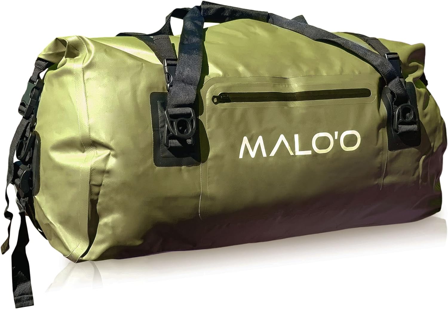 BRAND, CATEGORY, DRY BAGS, MALO'O, Malo'o Waterproof Dry Bag Duffel 40L/60L/100L, Roll Top Duffel Keeps Gear Dry for Kayaking, Rafting, Boating, Swimming, Camping, Hiking, Beach, Fishing - Internal & External Pockets and Molle Loops