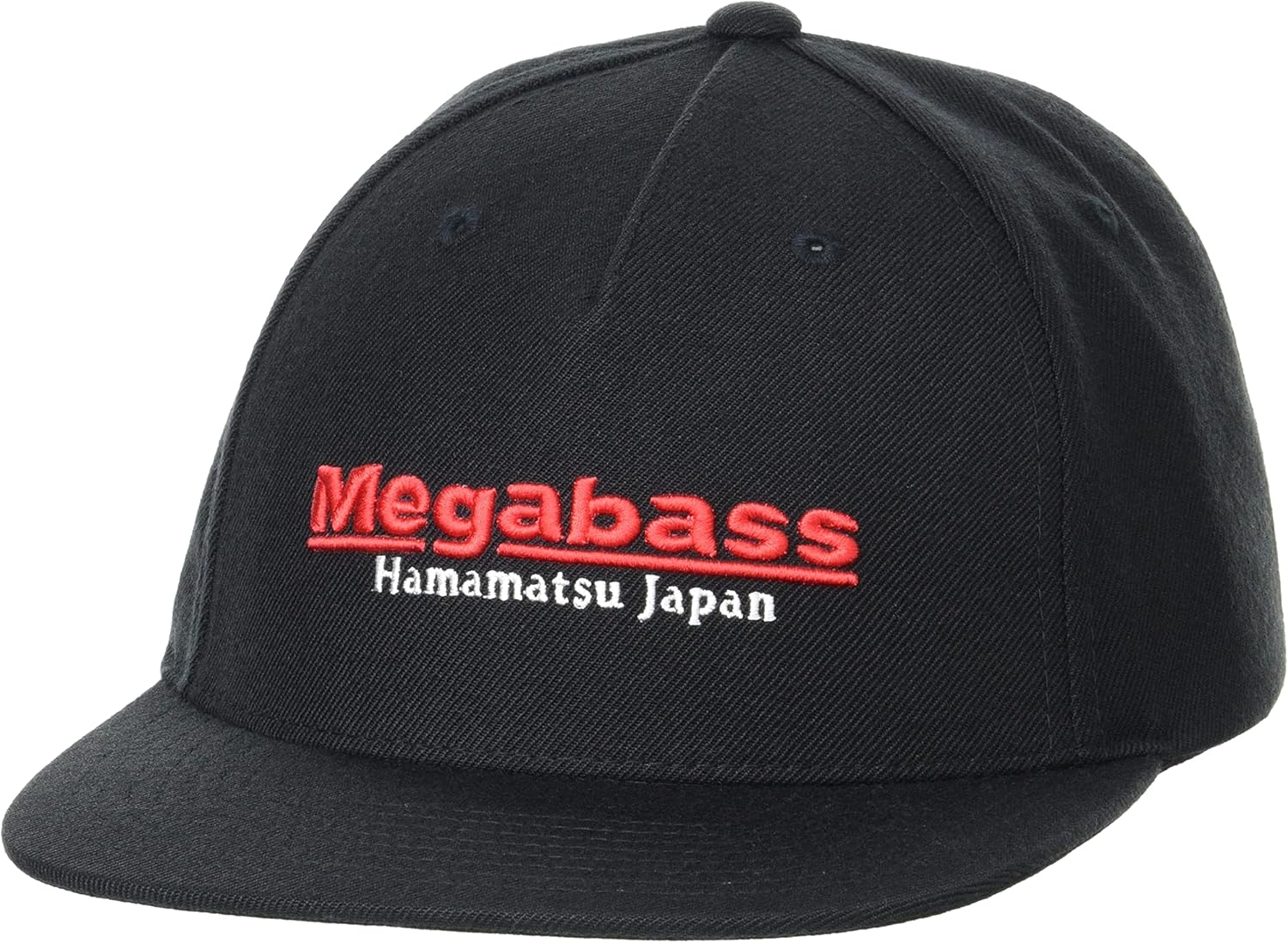 BASEBALL CAPS, BRAND, CATEGORY, MEGABASS, Megabass Classic Snapback Black RED HAT