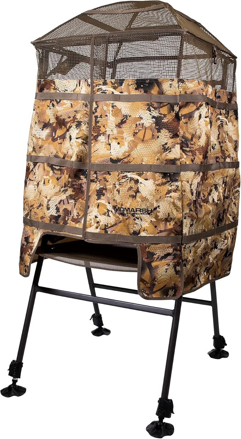 BLINDS, BRAND, CATEGORY, MOMARSH, Momarsh Invisi Chair Blind System for Waterfowl & Dove Hunting