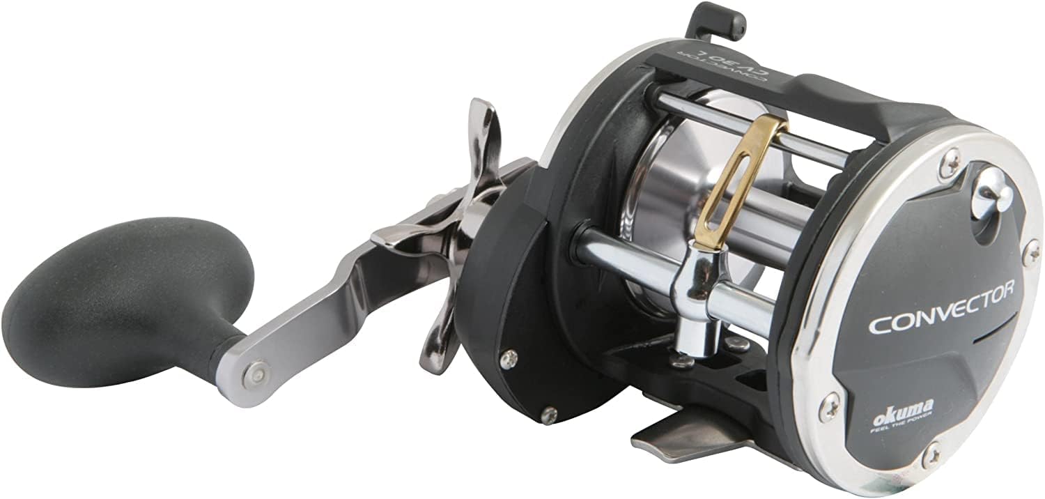 BRAND, CATEGORY, OKUMA, OKUMA, REELS, OKUMA CONVECTOR CV-45LS HI-Speed Level Wind TROLLING Reel LEADCORE Copper