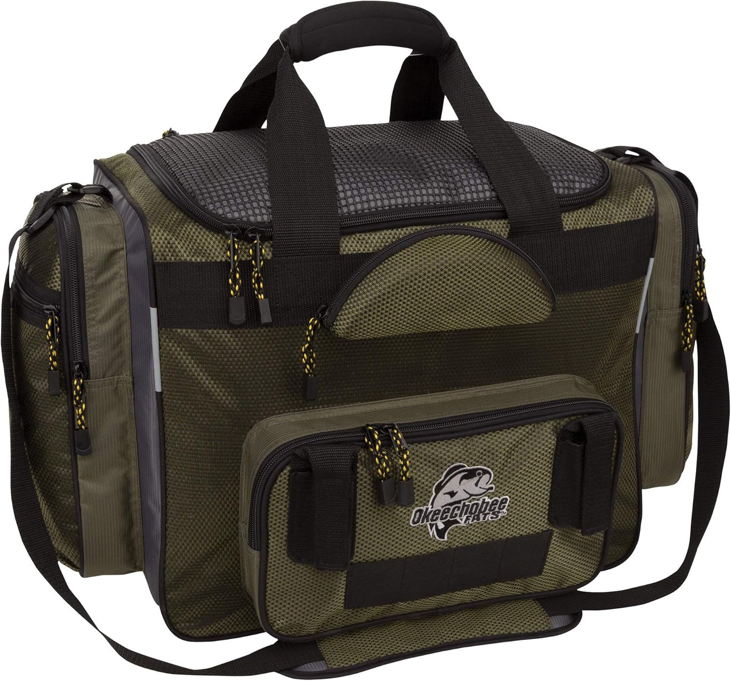 BRAND, CATEGORY, OKEECHOBEE FATS, TACKLE STORAGE BAGS & WRAPS, Okeechobee Fats Fisherman Advanced Tackle Bag