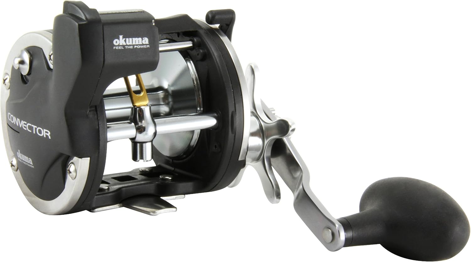 BRAND, CATEGORY, OKUMA, REELS, Okuma Convector Star Drag Left-handed Line Counter Reel (20/220) ,Black