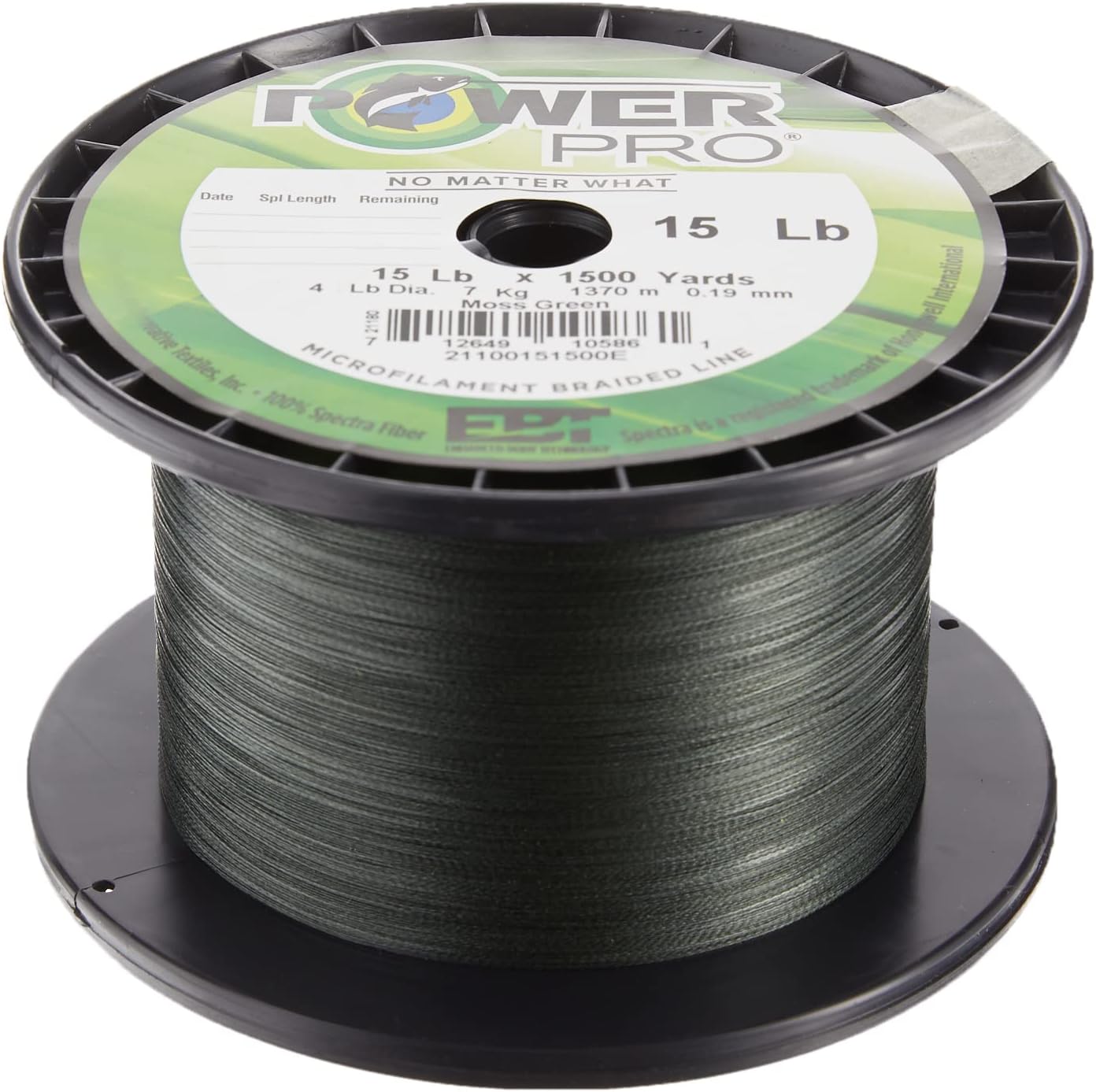 BRAIDED LINE, BRAND, CATEGORY, POWER PRO, POWER PRO 21100151500E Spectra Braided Fishing Line 15Lb 1500 Yd, Multi