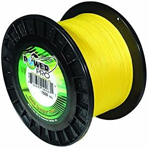 BRAIDED LINE, BRAND, CATEGORY, POWER PRO, POWER PRO 21100151500Y 15LB.X 1500 YD.Yellow