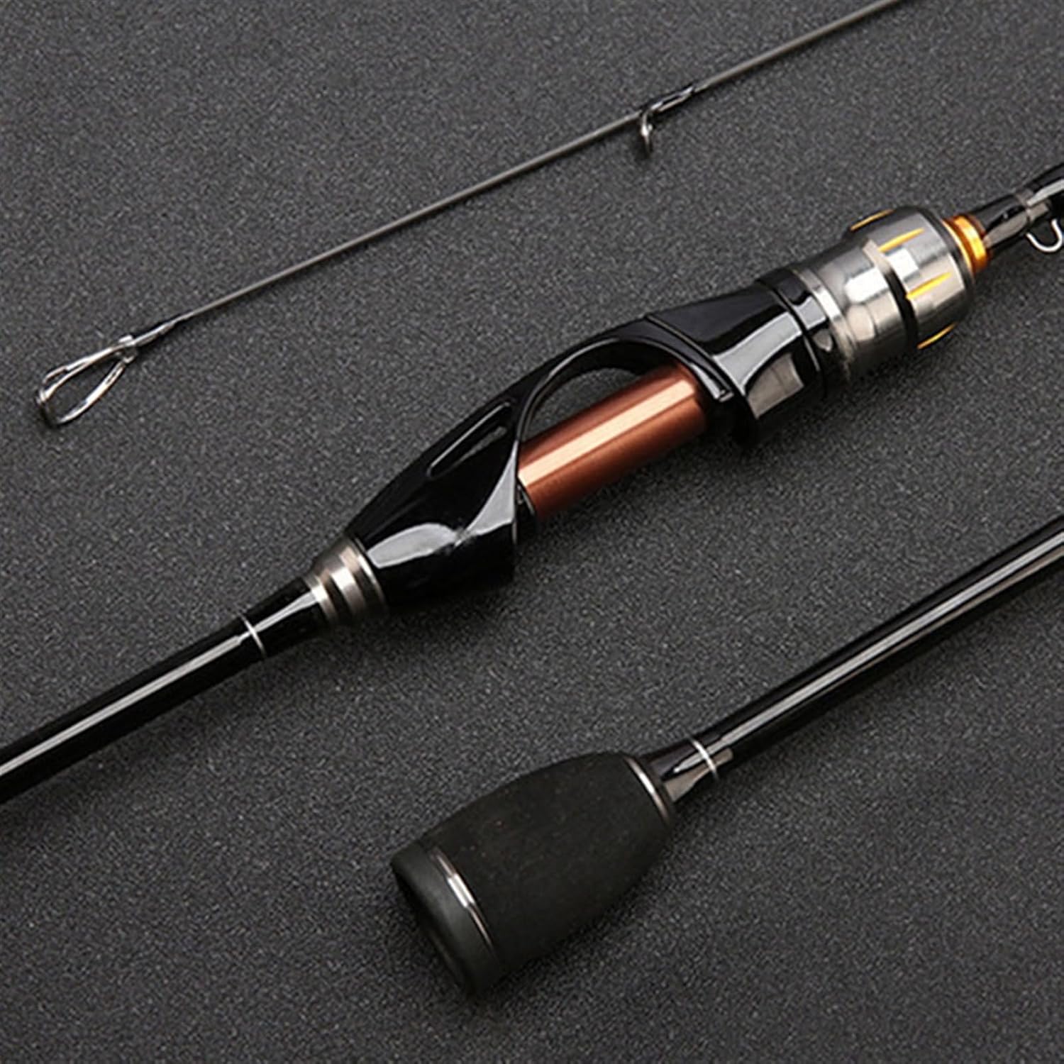 BRAND, CATEGORY, GRFIT, RODS, Fishing Rod 1.68/1.8m Spinning Rod Carbon Fiber Ultralight Fishing Pole Bait WT 1-10g Line WT 3-8LB for Stream River Fast Trout Fishing Rods Fishing Gifts