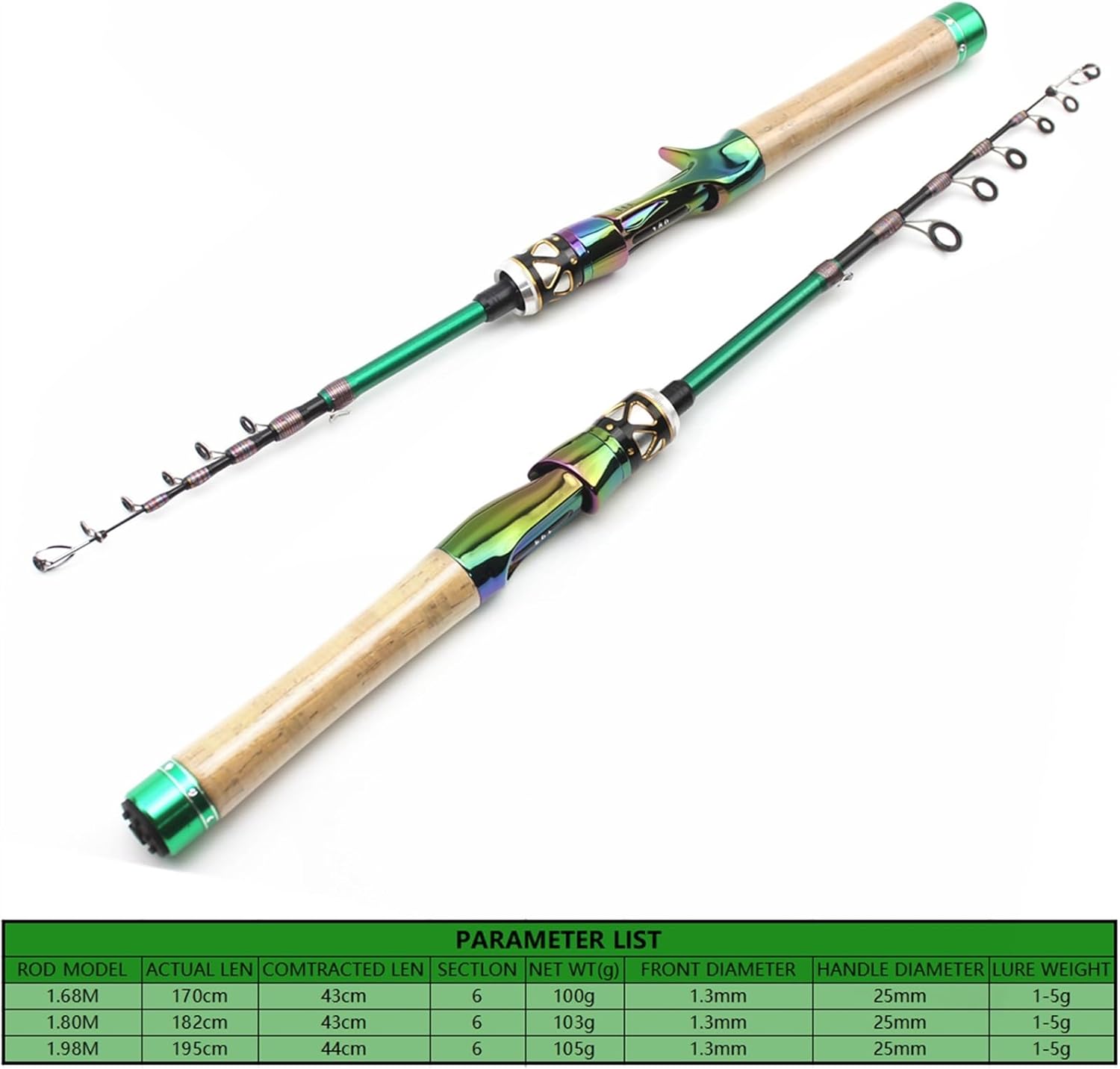 BRAND, CATEGORY, MOOWI, RODS, Fishing Rod 1.8M 1.98M Carbon Ultra Light UI Power Telescopic Fishing Rod Casting Spinning Pocket Rod Test 1-5g Stream Small Fish Pole Fishing Pole