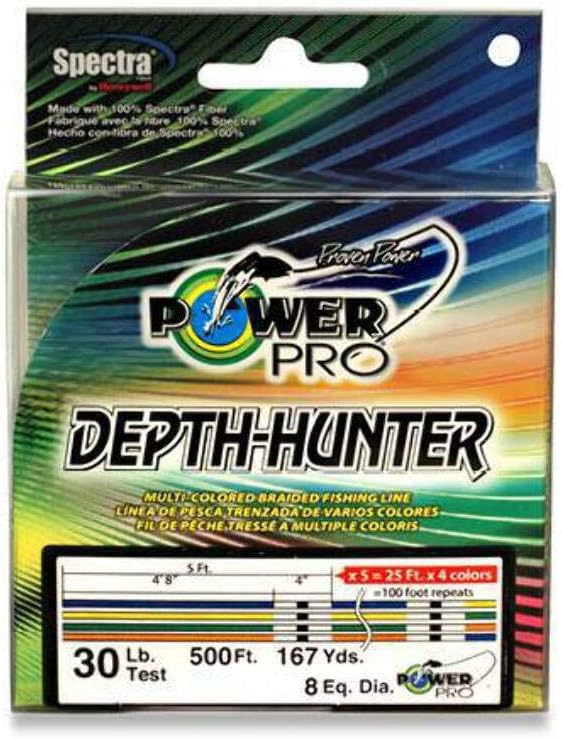 BRAIDED LINE, BRAND, CATEGORY, POWER PRO, Power Pro Depth-Hunter Metered Line