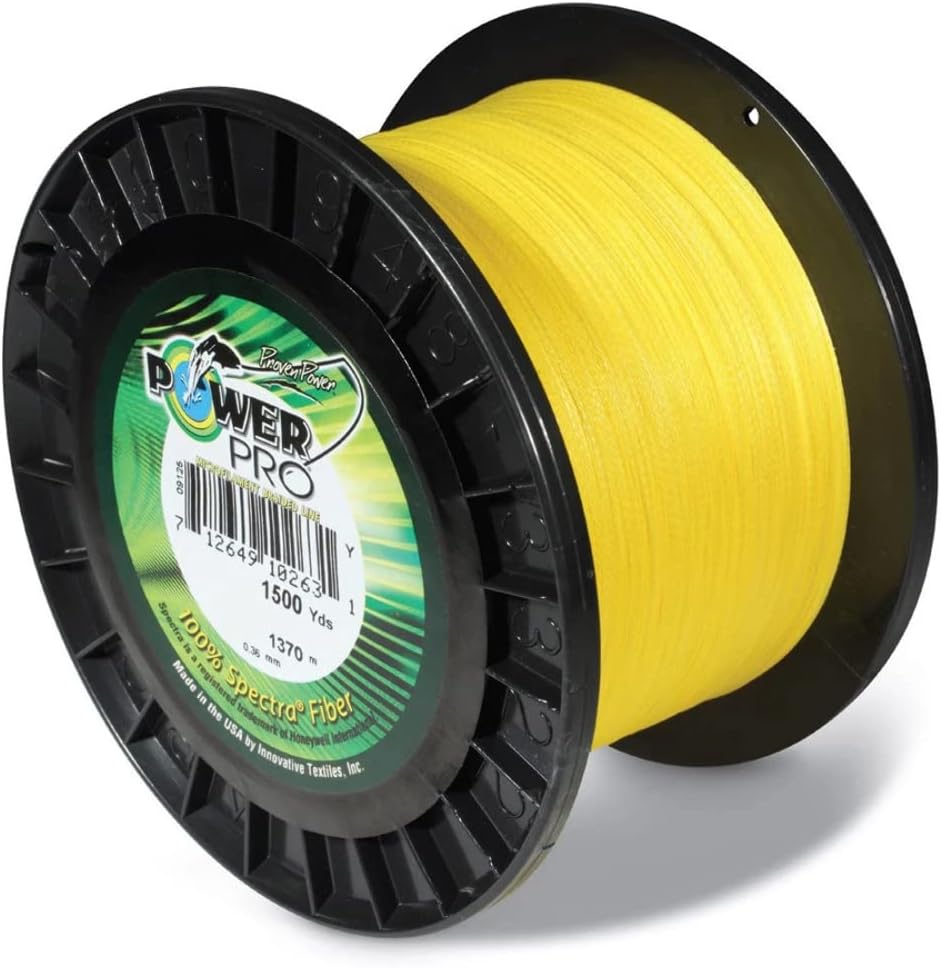 BRAIDED LINE, BRAND, CATEGORY, POWER PRO, POWER PRO Spectra - 3000 yd. Spool - 80 lb. - Hi-Vis Yellow