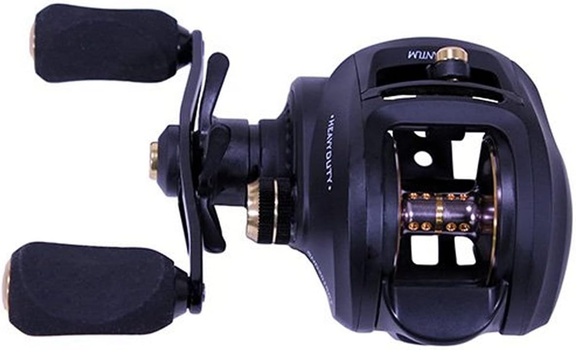 BRAND, CATEGORY, QUANTUM, REELS, Quantum Smoke HD Baitcast Fishing Reel, Size 200 Reel, Right-Hand Retrieve, Continuous Anti-Reverse Clutch