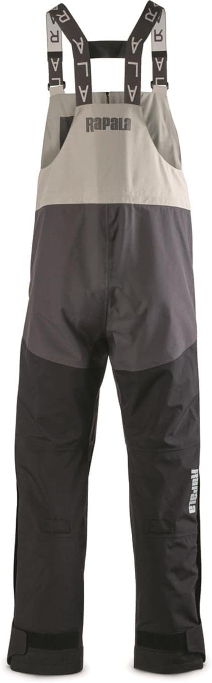 BRAND, CATEGORY, COAT, OVERALLS & COVERALLS, Rapala Pro Rain Bib Pant Grey/Black