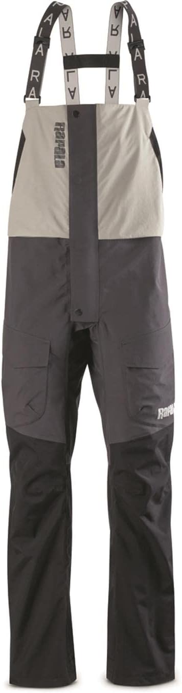 BRAND, CATEGORY, COAT, OVERALLS & COVERALLS, Rapala Pro Rain Bib Pant Grey/Black