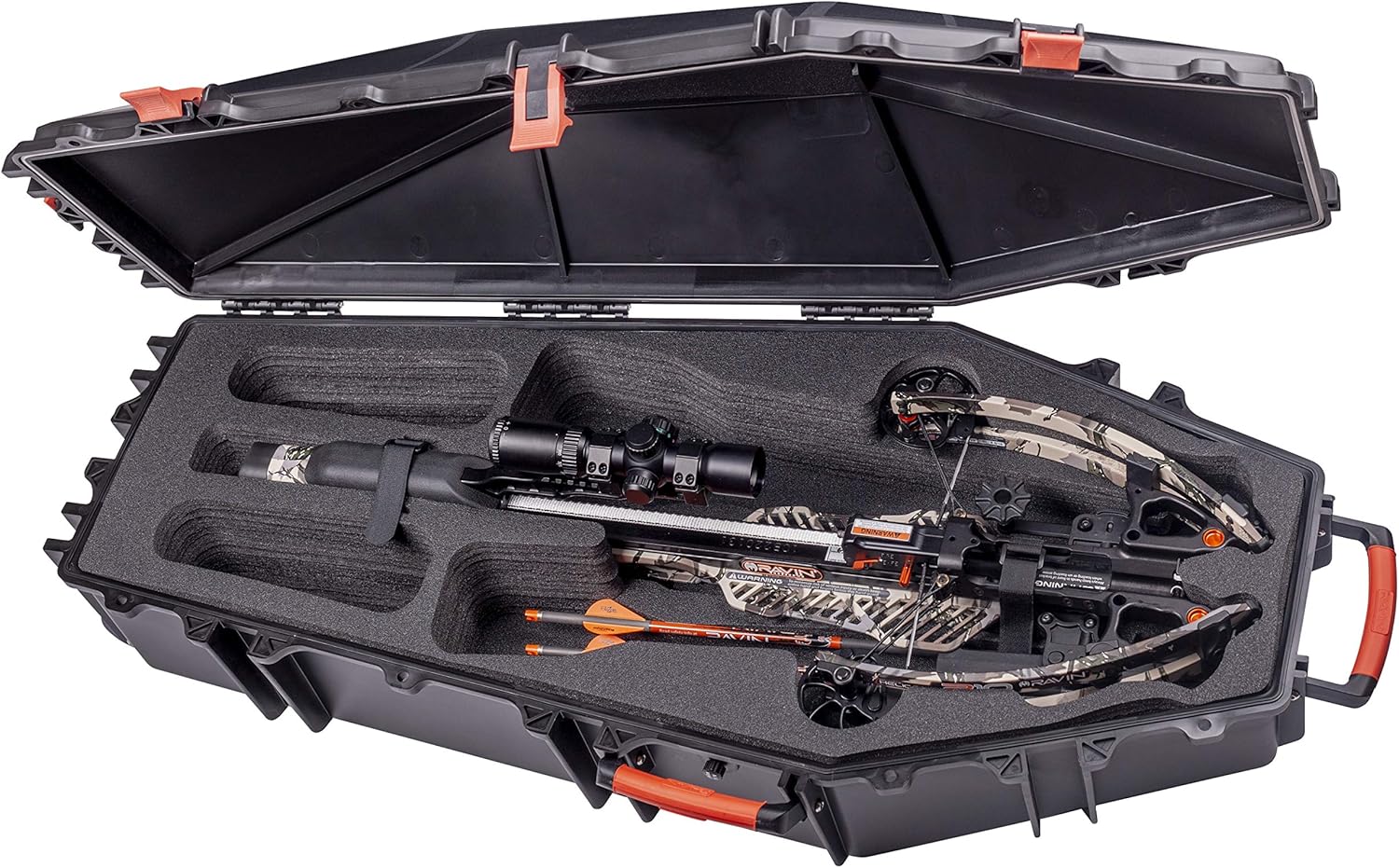 BOW CASES, BRAND, CATEGORY, RAVIN, Ravin R182 Hard-Shell Crossbow Case For Use Exclusively With Ravin Crossbows R10/R20, Black