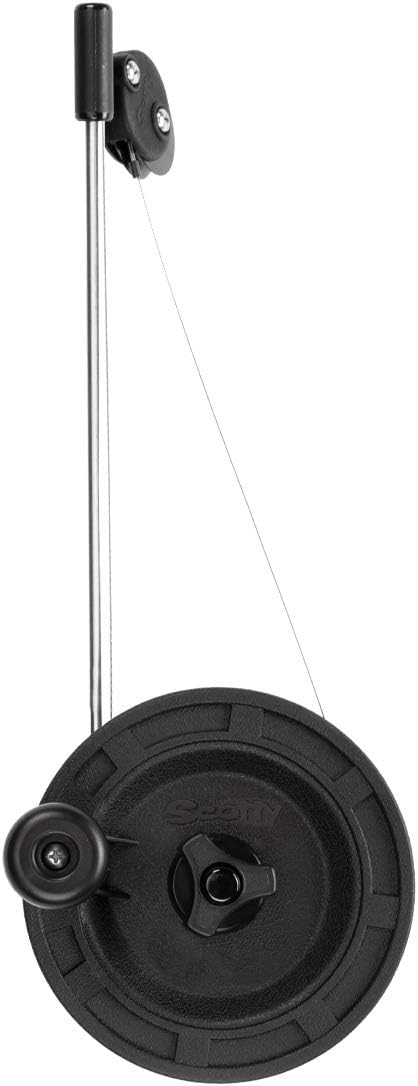 BRAND, CATEGORY, DOWNRIGGERS, SCOTTY, Scotty #1071DP Laketroller Manual Downrigger, Clamp Mount, Display Packed black, Small