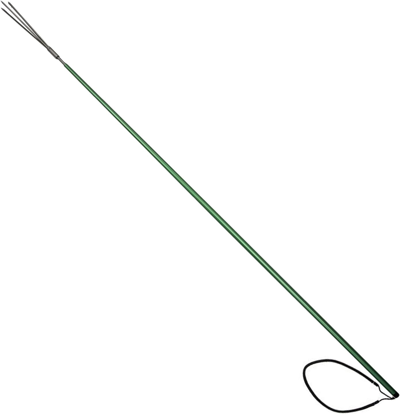 BRAND, CATEGORY, ICE SPEARING EQUIPMENT, SCUBA CHOICE, Scuba Choice Aluminum 5' Pole Spear with 11" Speartip, Green