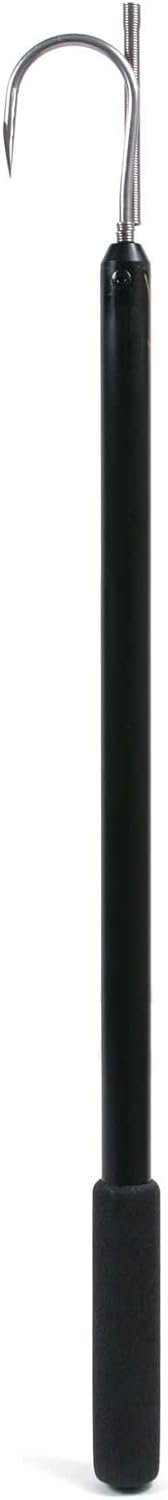 BRAND, CATEGORY, GAFFS, SEA STRIKER, Sea Strike SS296B Black Anodized Aluminum Gaff 2" Stainless Hook 8'