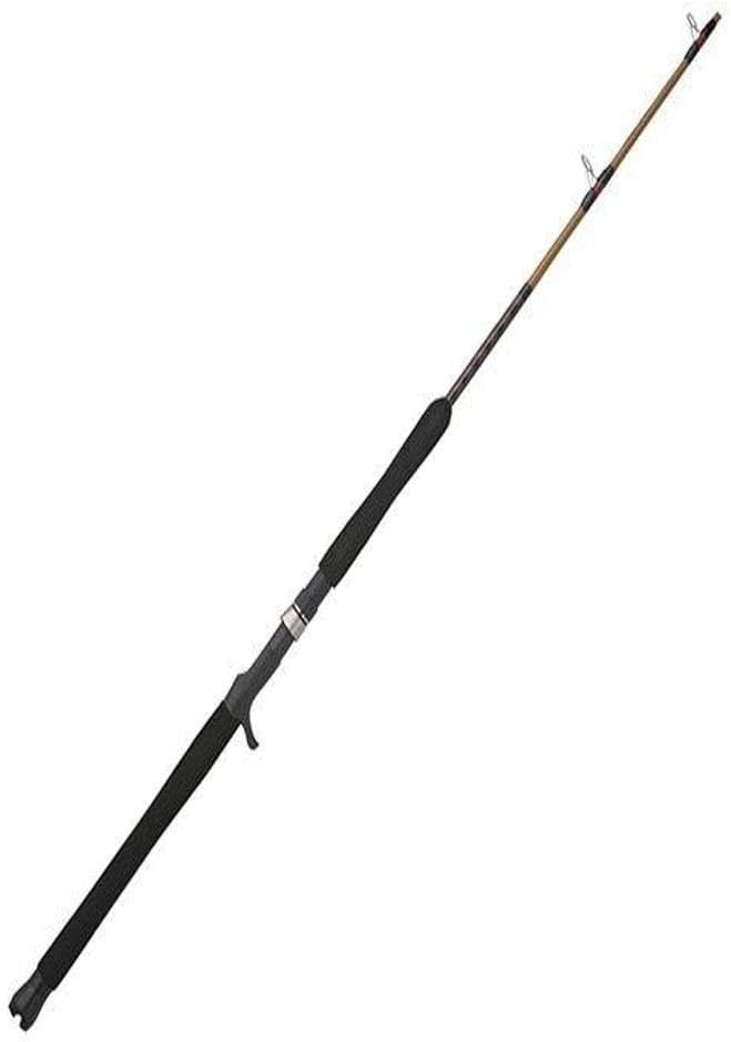 BRAND, CATEGORY, RODS, SHAKESPEARE, Shakespeare Ugly Stik 5’8” Tiger Elite Jig Casting Rod, One Piece Nearshore/Offshore Rod, 100-200lb Line Rating, Extra Heavy Rod Power, 8-14 oz. Lure Rating, Versatile and Dependable