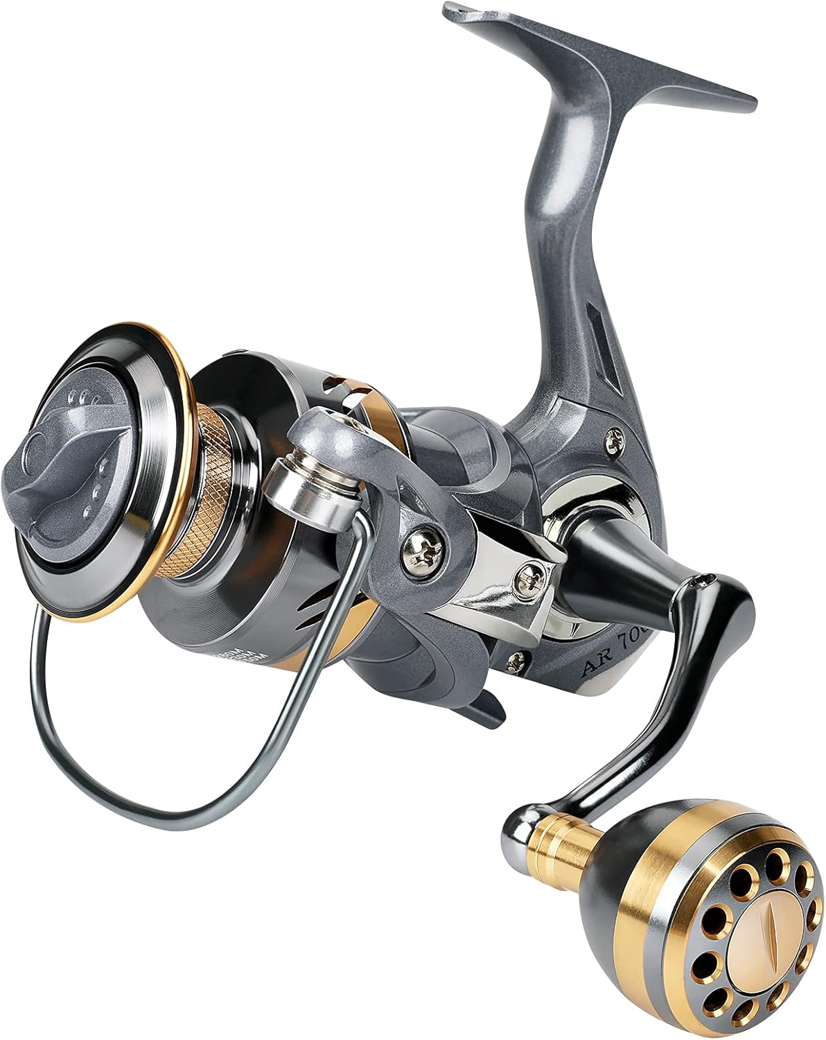 ACETOP, BRAND, CATEGORY, REELS, Spinning Reel, Lightweight Inshore Surf Fishing Reel, Heavy Duty Smooth Catfish Spinning Fishing Reel for Saltwater Freshwater Fishing Smooth Fishing Spinning Reel